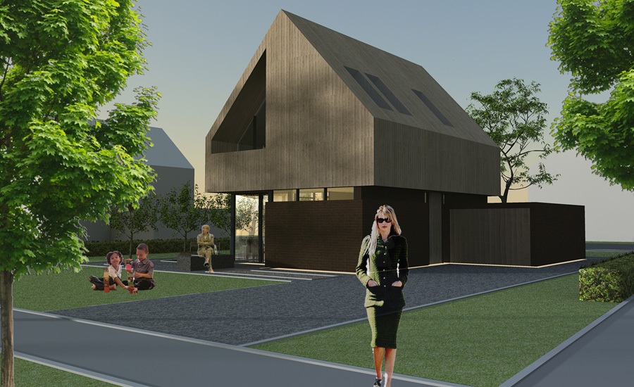 Kavel onder architectuur